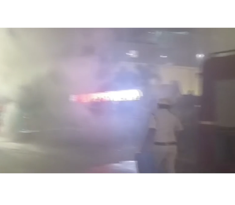 Bus Fire in Vijayawada, Train Derails in Nellore—Major Mishaps Averted