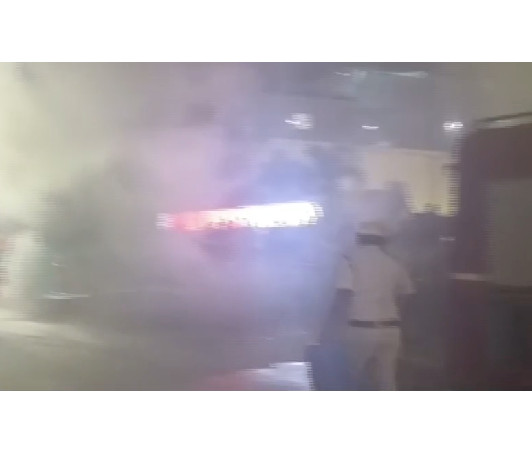 Bus Fire in Vijayawada, Train Derails in Nellore—Major Mishaps Averted