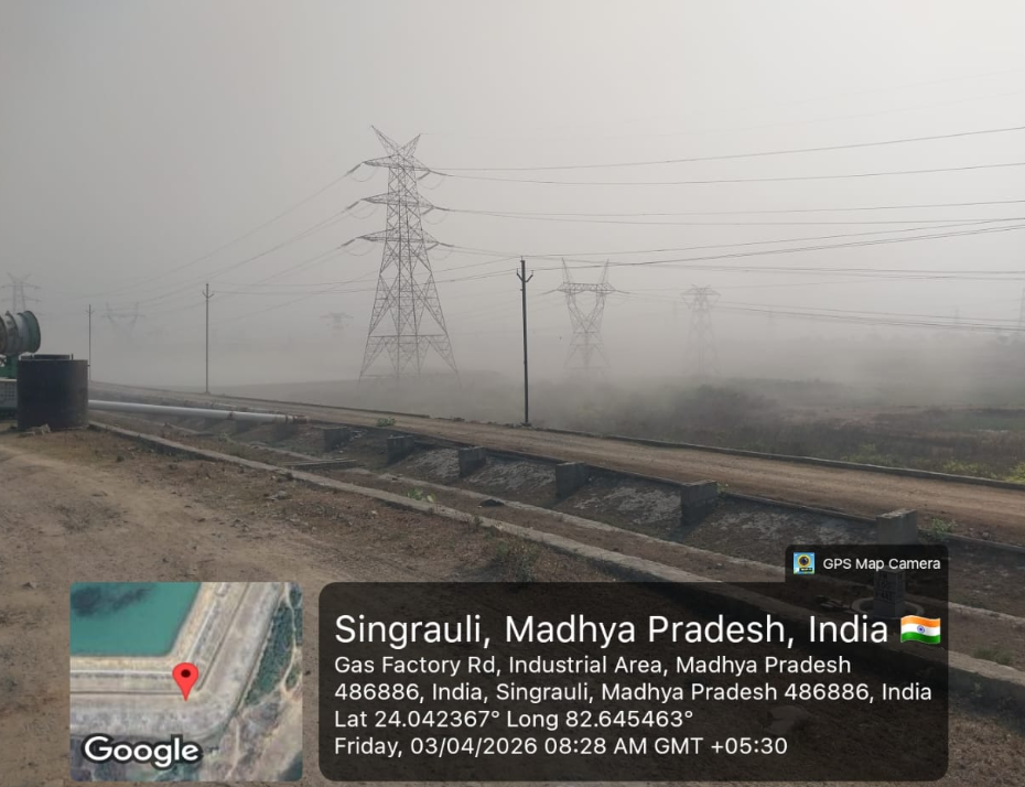 Fly Ash from NTPC Vindhyachal Causing Trouble in Baliari Ward 38