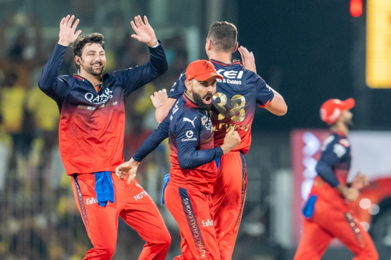 RCB Beat CSK by 43 Runs, Stay Unbeaten in IPL 2026