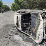 Violent Workers’ Protest in Noida, 5 Vehicles Torched; Delhi Police on High Alert